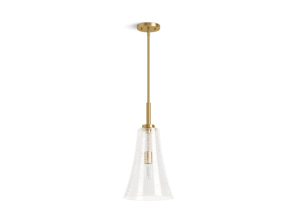 KOHLER K-26850-PE01-2GL Simplice 10" Pendant - Brushed Moderne Brass