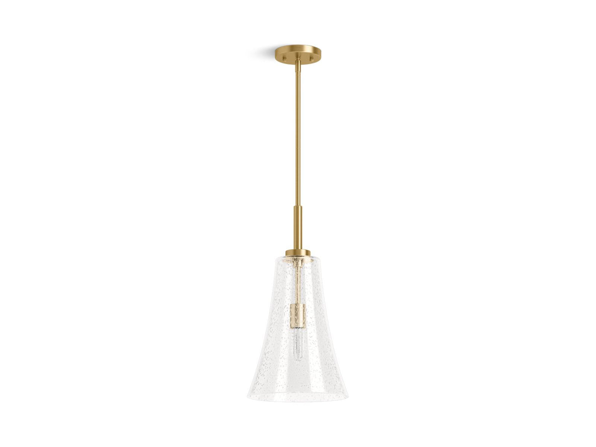 KOHLER K-26850-PE01-2GL Simplice 10" Pendant - Brushed Moderne Brass