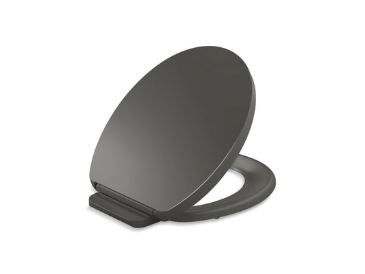 KOHLER K-26802-58 Impro Readylatch Quiet-Close Round-Front Toilet Seat In Thunder Grey