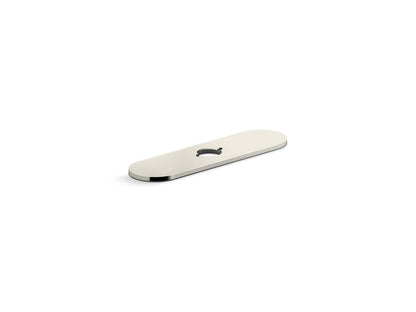 KOHLER K-24461-SN Tone Three-hole kitchen faucet escutcheon - Vibrant Polished Nickel