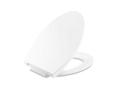KOHLER K-30781-0 Willow Quiet-Close Elongated toilet seat - White