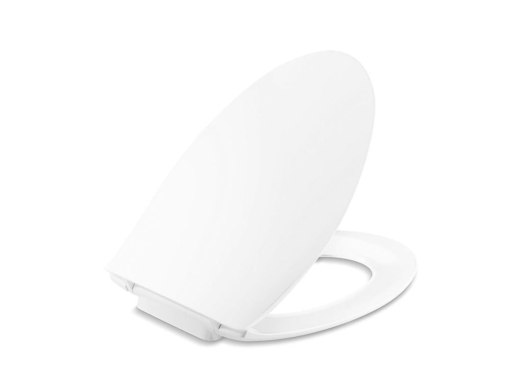 KOHLER K-30783-0 Lithe Quiet-Close Elongated Toilet Seat - White