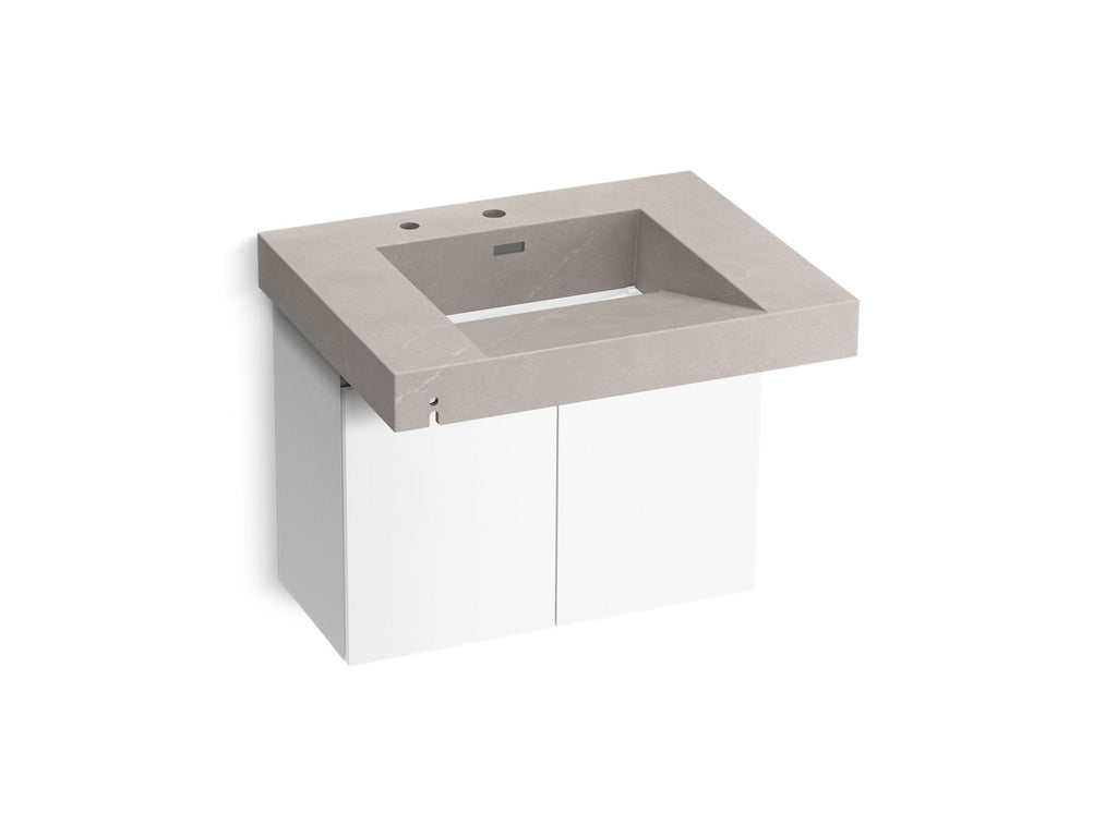 KOHLER K-81029-BPW-KED Constellation 30" Wall-Mount Lavatory System - Desertsilver