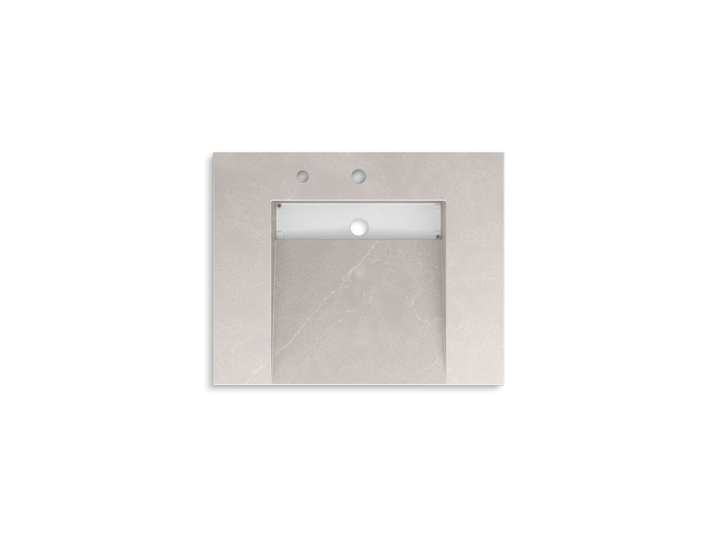 KOHLER K-81029-BSS-KED Constellation 30" Wall-Mount Lavatory System In DesertSilver