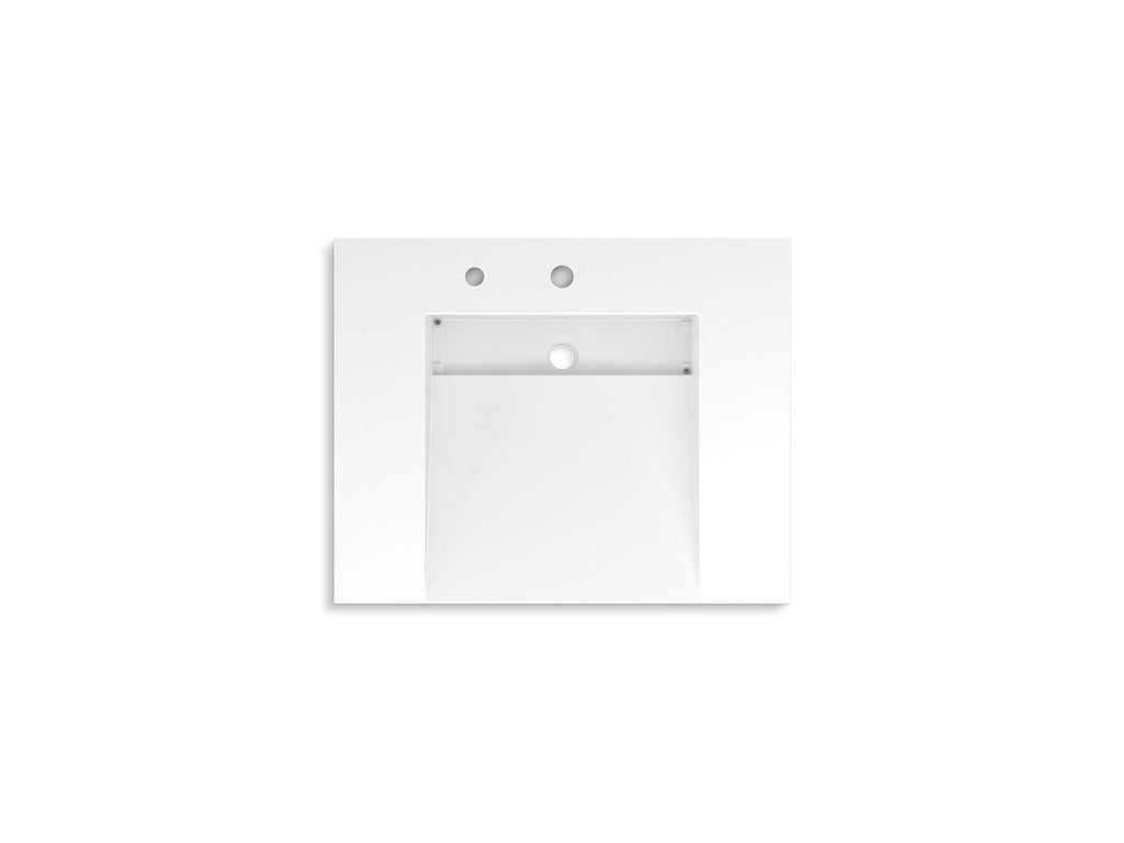 KOHLER K-81029-BSS-KCG Constellation 30" Wall-Mount Lavatory System - Glacier White