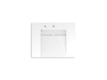 KOHLER K-81029-BSS-KCG Constellation 30" Wall-Mount Lavatory System - Glacier White
