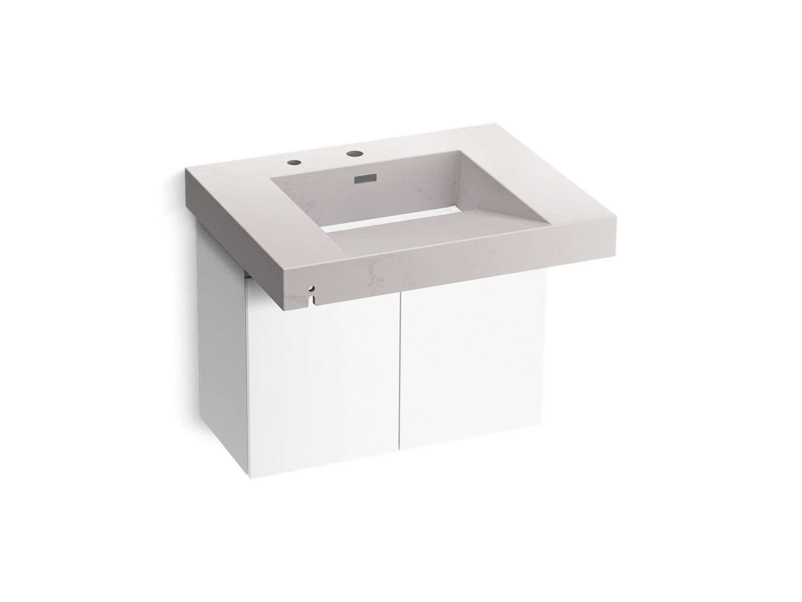 KOHLER K-81029-BPW-KES Constellation 30" Wall-Mount Lavatory System - Et Statuario