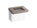 KOHLER K-81029-BPW-KCT Constellation 30" Wall-Mount Lavatory System - Concrete