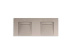 KOHLER K-81030-BSS-KCC Constellation 60" Wall-Mount Basin Lavatory System - Canvas