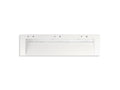 KOHLER K-81033-BSS-KEW Constellation 90" Wall-Mount Trough Lavatory System In Iconic White
