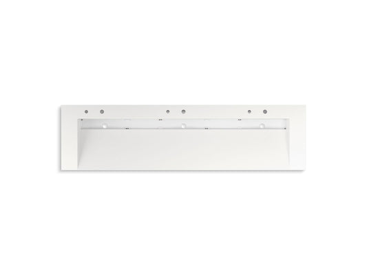 KOHLER K-81033-BSS-KEW Constellation 90" Wall-Mount Trough Lavatory System In Iconic White