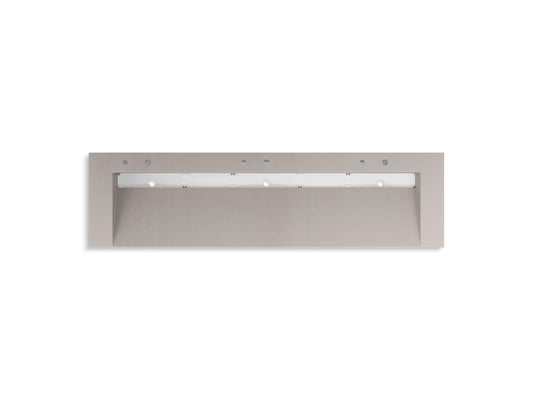 KOHLER K-81033-BSS-KCN Constellation 90" Wall-Mount Trough Lavatory System In Neutral Concrete