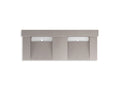 KOHLER K-81025-BSS-KCN Constellation 60" Wall-Mount Basin Lavatory System With Backsplash - Neutral Concrete