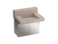 KOHLER K-81024-BSS-KCC Constellation 30" Wall-Mount Lavatory System With Backsplash - Canvas