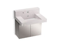 KOHLER K-81024-BSS-KES Constellation 30" Wall-Mount Lavatory System With Backsplash - Et Statuario