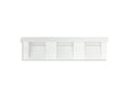 KOHLER K-81026-BSS-KEH Constellation 90" Wall-Mount Basin Lavatory System With Backsplash - Miami White