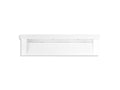 KOHLER K-81028-BSS-KCG Constellation 90" Wall-Mount Trough Lavatory System With Backsplash - Glacier White