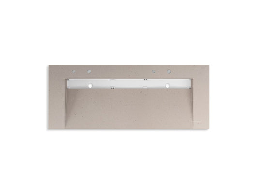 KOHLER K-81032-BSS-KCC Constellation 60" wall-mount trough lavatory system - Canvas
