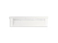 KOHLER K-81028-BSS-KEW Constellation 90" Wall-Mount Trough Lavatory System With Backsplash In Iconic White