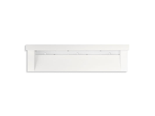 KOHLER K-81028-BSS-KEW Constellation 90" Wall-Mount Trough Lavatory System With Backsplash In Iconic White