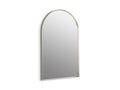 KOHLER K-30637-BNL Essential 24" X 36" Arched Framed Mirror - Brushed Nickel