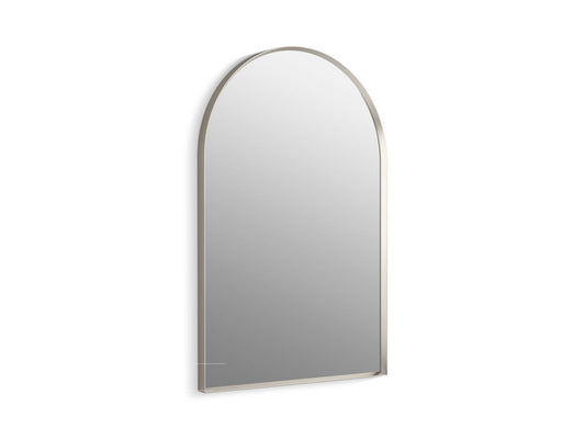 KOHLER K-30637-BNL Essential 24" x 36" arched framed mirror - Brushed Nickel