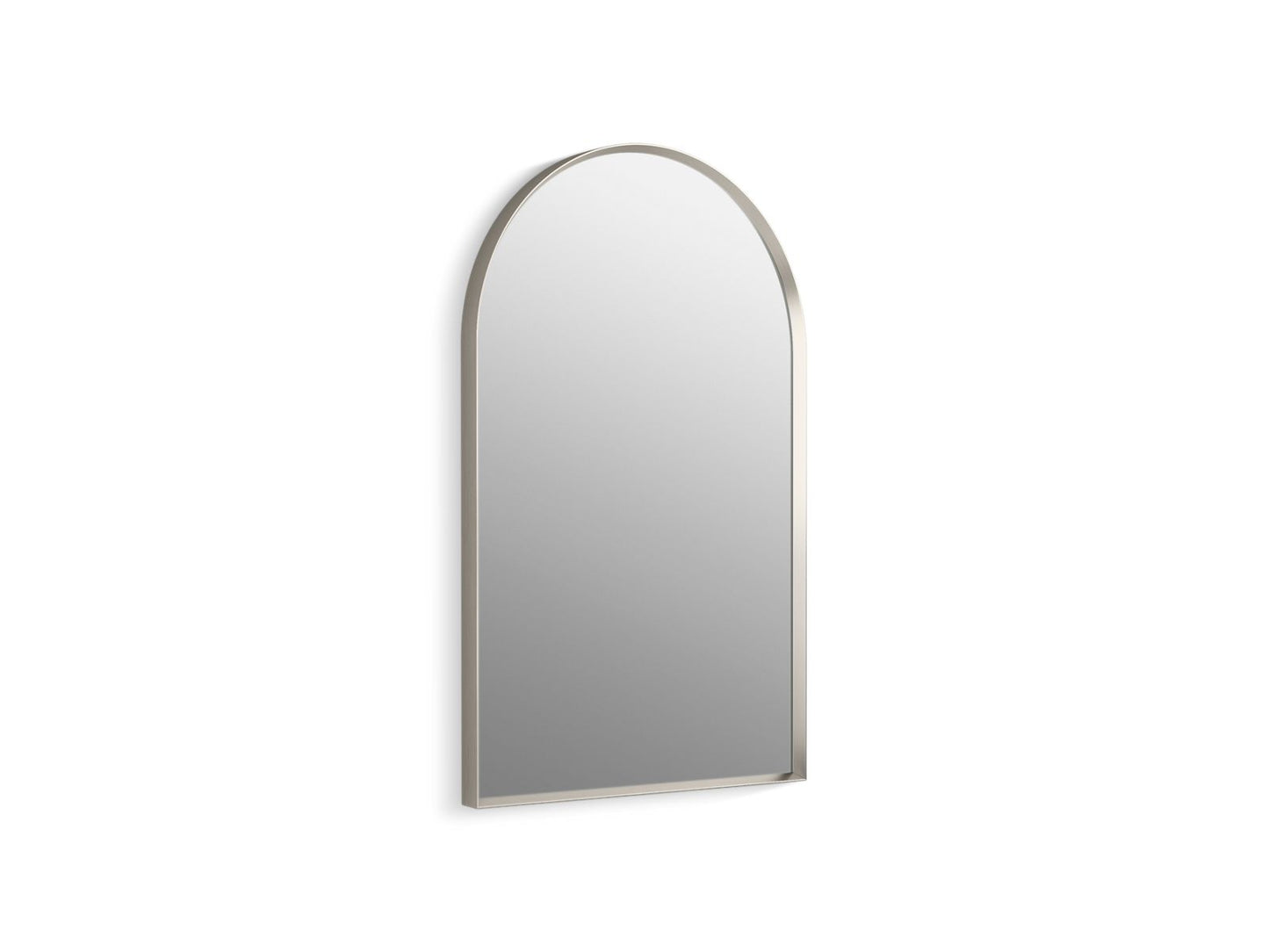 KOHLER K-30638-BNL Essential 20" X 32" Arch Framed Mirror In Brushed Nickel