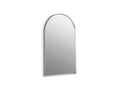 KOHLER K-30638-BNL Essential 20" X 32" Arched Framed Mirror - Brushed Nickel