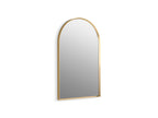 KOHLER K-30638-BGL Essential 20" X 32" Arched Framed Mirror - Moderne Brushed Gold
