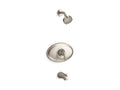 KOHLER K-TS21948-4Y-BN Remodel Rite-Temp Bath And Shower Trim Kit, 2.5 Gpm - Vibrant Brushed Nickel