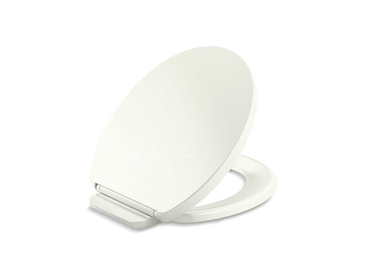 KOHLER K-26802-NY Impro Readylatch Quiet-Close Round-Front Toilet Seat In Dune