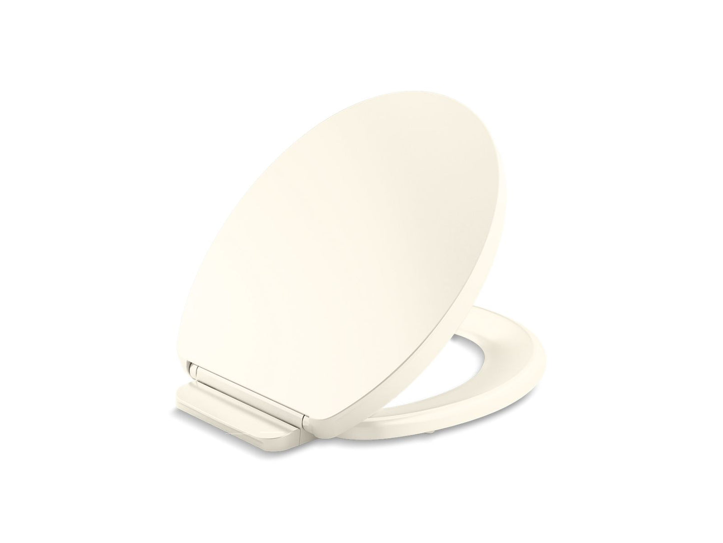 KOHLER K-26802-96 Impro Readylatch Quiet-Close Round-Front Toilet Seat In Biscuit