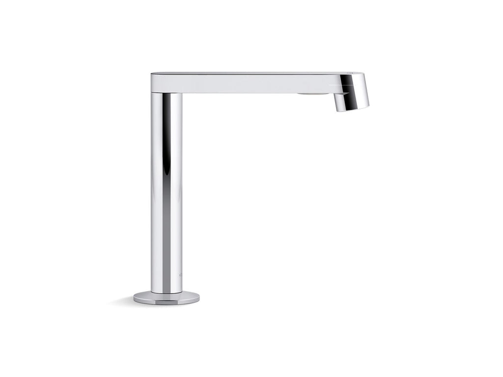 KOHLER K-106M37-SANA-CP Components Touchless Single-Hole Lavatory Faucet With Kinesis Sensor Technology And Temperature Mixer, Hes-Powered, 0.5 Gpm - Polished Chrome