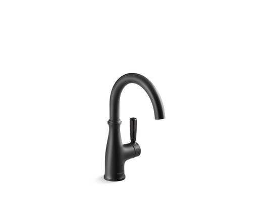 KOHLER K-26367-BL Traditional Beverage Faucet In Matte Black