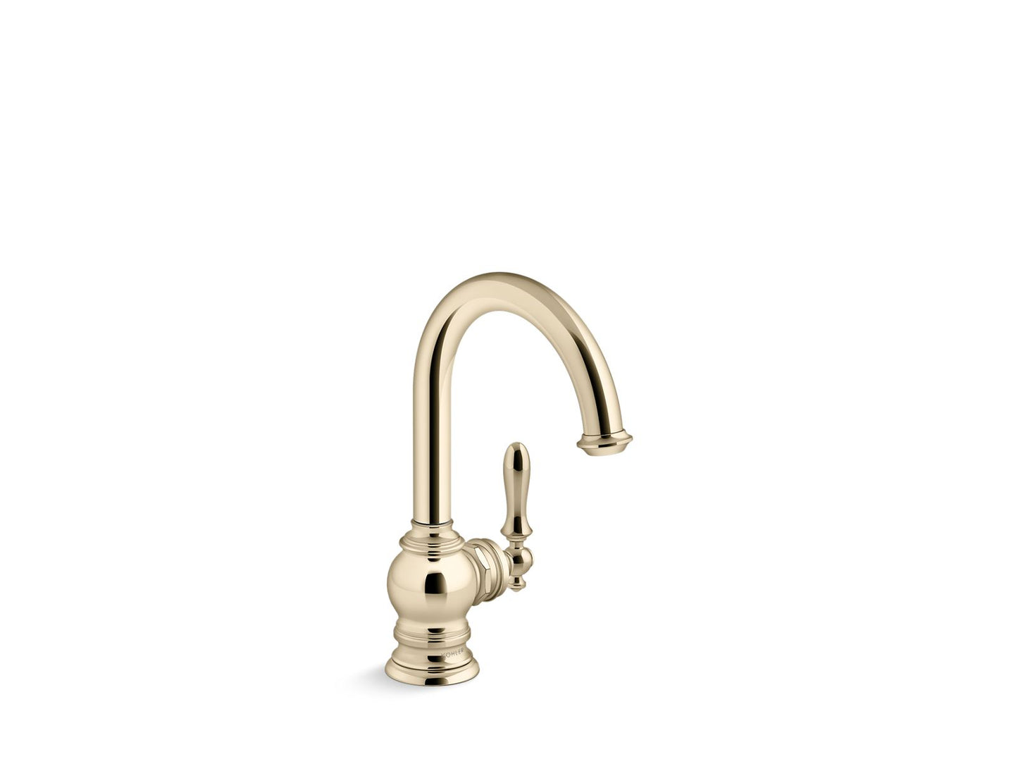 KOHLER K-24074-AF Artifacts Beverage Faucet In Vibrant French Gold