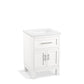 KOHLER K-28379-ASB-0 Quo 24" Bathroom Vanity Cabinet With Sink And Quartz Top In White