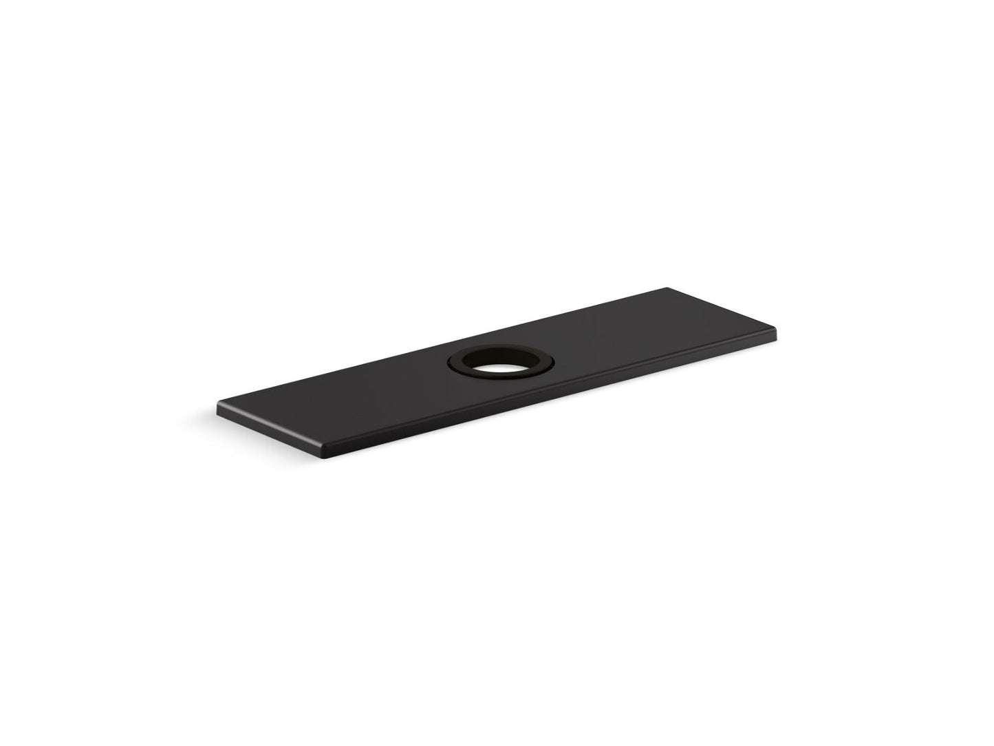 KOHLER K-13479-B-BL 8" escutcheon plate for Insight and Kinesis faucet - Matte Black