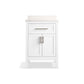 KOHLER K-39603-ASB-0 Hadron 24" Bathroom Vanity Cabinet With Sink And Quartz Top In White