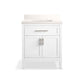 KOHLER K-39604-ASB-0 Hadron 30" Bathroom Vanity Cabinet With Sink And Quartz Top In White