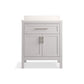 KOHLER K-39604-ASB-AGA Hadron 30" Bathroom Vanity Cabinet With Sink And Quartz Top In Atmos Grey