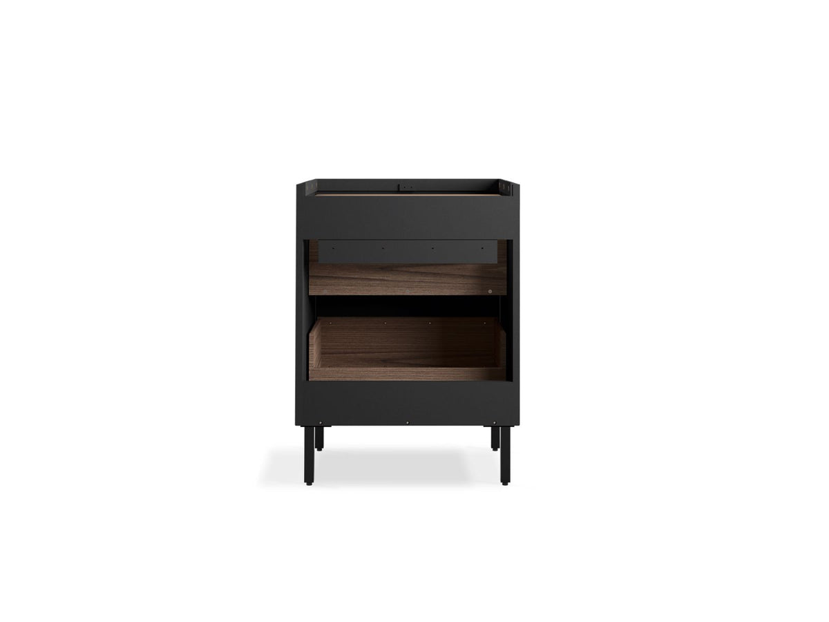 KOHLER K-32161-DKS Spacity 22-3/4" Wall-Hung Bathroom Vanity Cabinet In Dark Steel