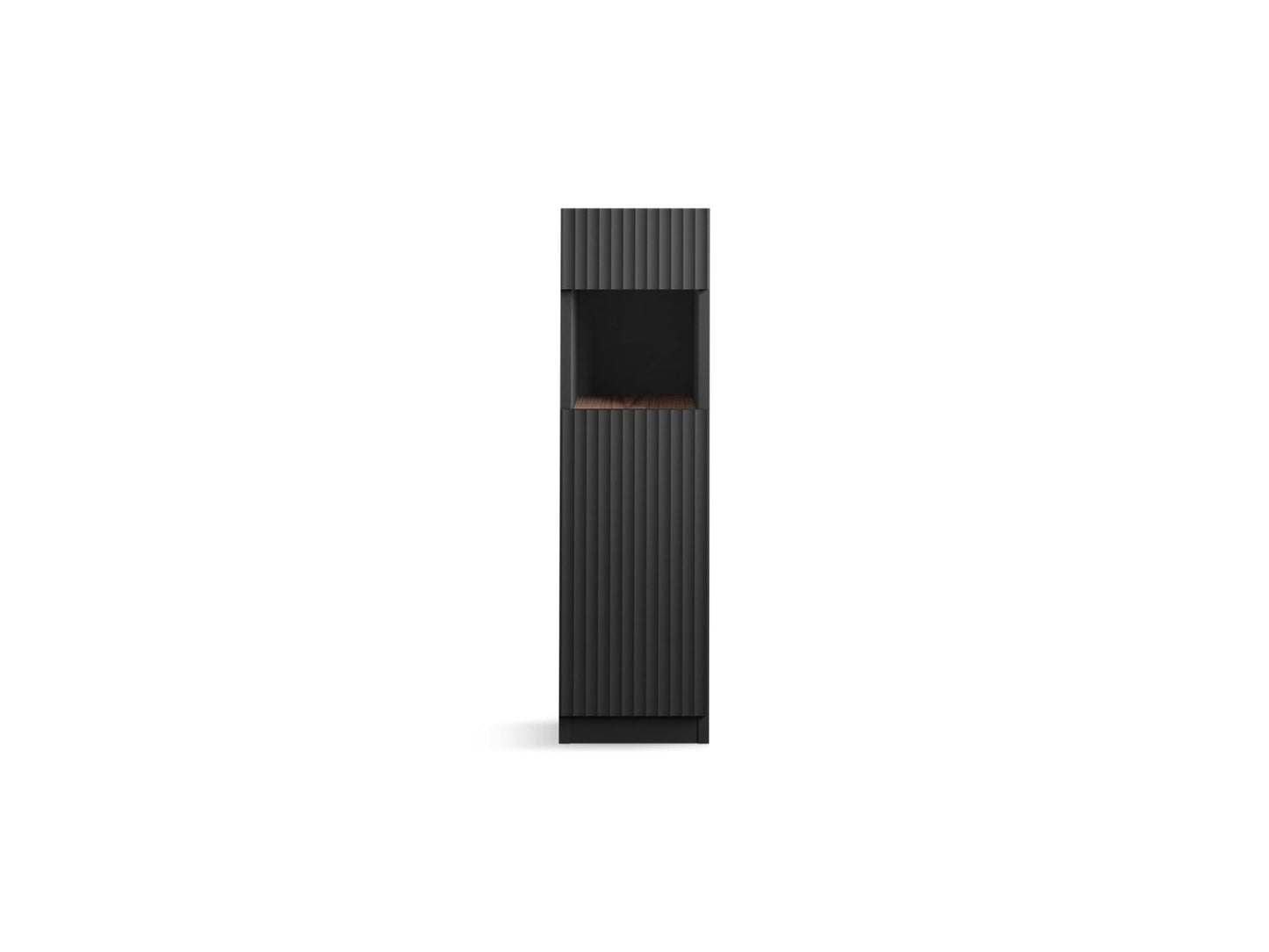 KOHLER K-32165-DKS Spacity 10" X 35" Linen Tower In Dark Steel