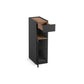 KOHLER K-32165-DKS Spacity 10" X 35" Linen Tower In Dark Steel