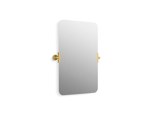 KOHLER K-34969-2MB Castia by Studio McGee 20" x 30" rectangular mirror - Vibrant Brushed Moderne Brass
