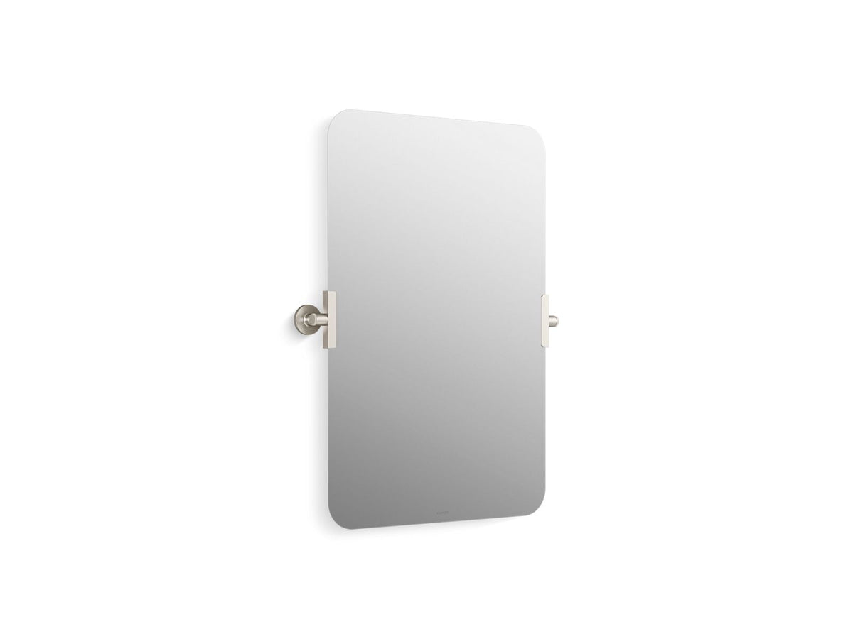 KOHLER K-34969-BN Castia By Studio Mcgee 20" X 30" Rectangular Mirror - Vibrant Brushed Nickel