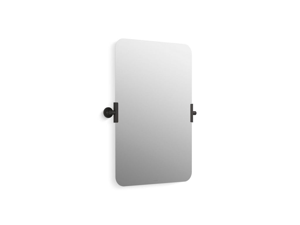 KOHLER K-34969-BL Castia By Studio Mcgee 20" X 30" Rectangular Mirror - Matte Black