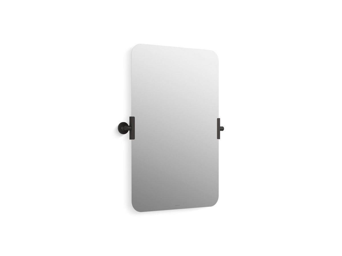 KOHLER K-34969-BL Castia By Studio Mcgee 20" X 30" Rectangular Mirror - Matte Black
