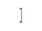 KOHLER K-705767-BV Purist 14" Pivot Shower Door Handle - Vibrant Brushed Bronze