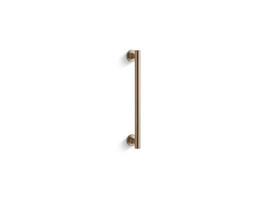 KOHLER K-705767-BV Purist 14" pivot shower door handle - Vibrant Brushed Bronze