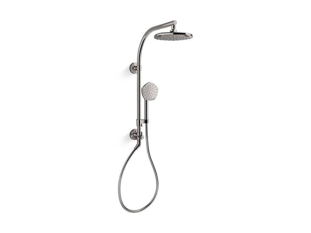 KOHLER K-27118-G-TT Occasion Hydrorail-R Shower Column Kit, 1.75 Gpm - Vibrant Titanium